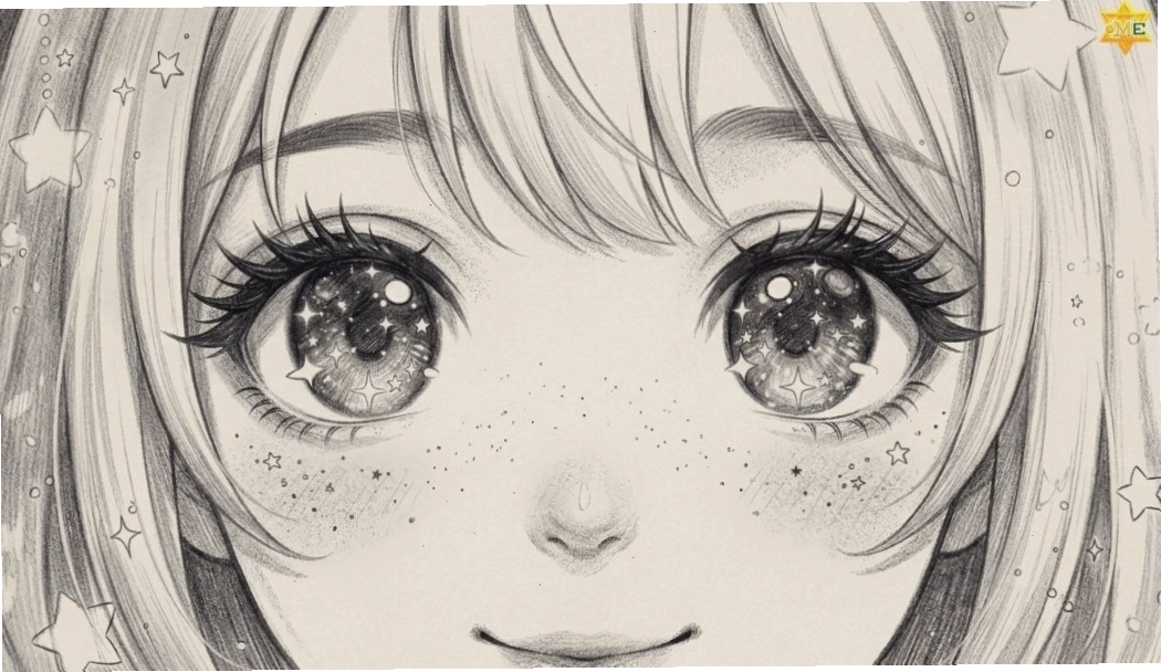 Hoàn thiện chi tiết mắt anime