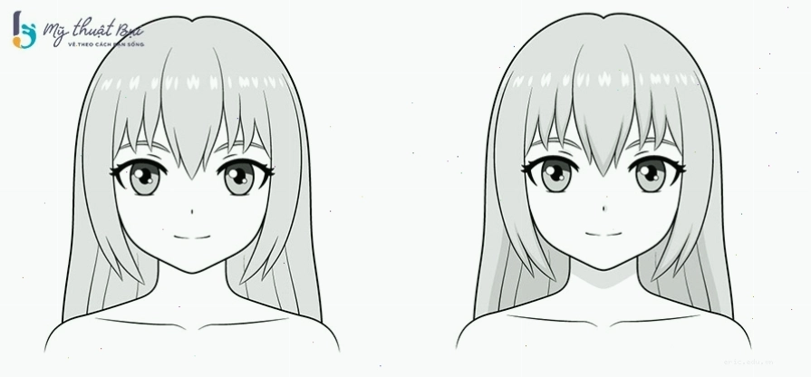 Hoàn thiện tranh vẽ anime bằng cách đổ bóng và tô màu