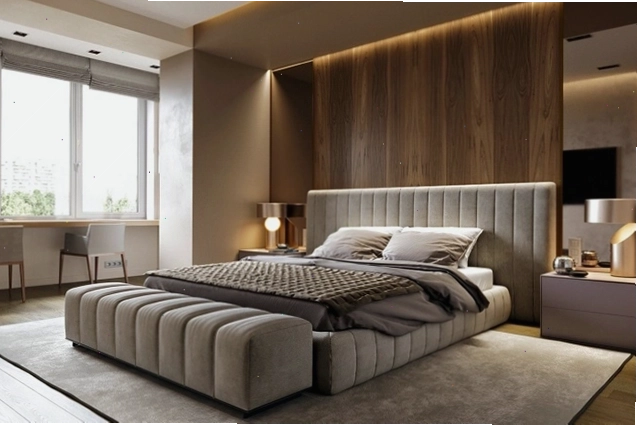Kê giường ngủ căn đều hai bên tạo sự cân bằng