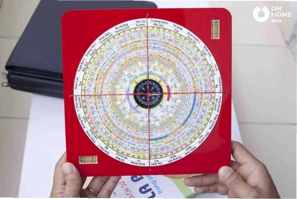 La bàn phong thủy hỗ trợ xem hướng nhà
