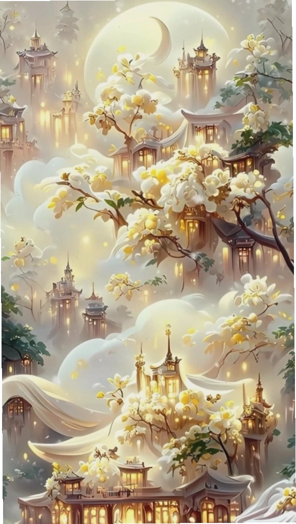 Lâu đài vàng ngọc vinh hoa phú quý