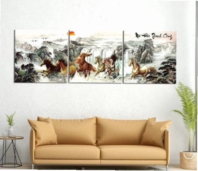 Lưu ý khi chọn tranh ngựa phong thủy