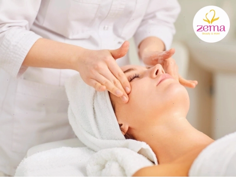 Massage da mặt giúp khắc phục râu rồng