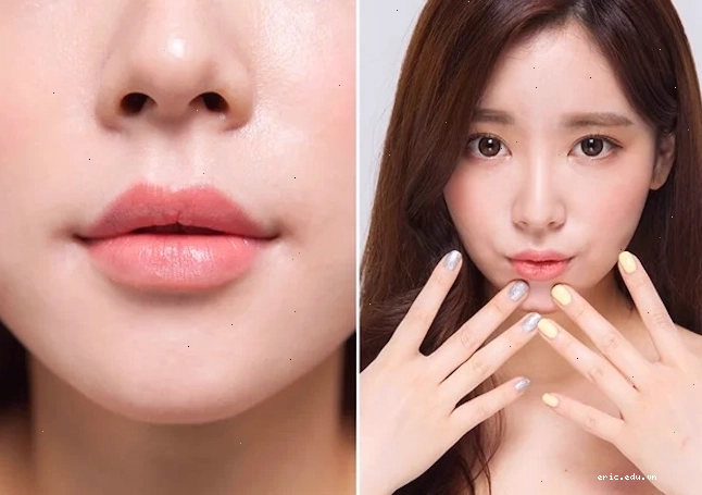 Massage tạo dáng môi chẻ tại nhà