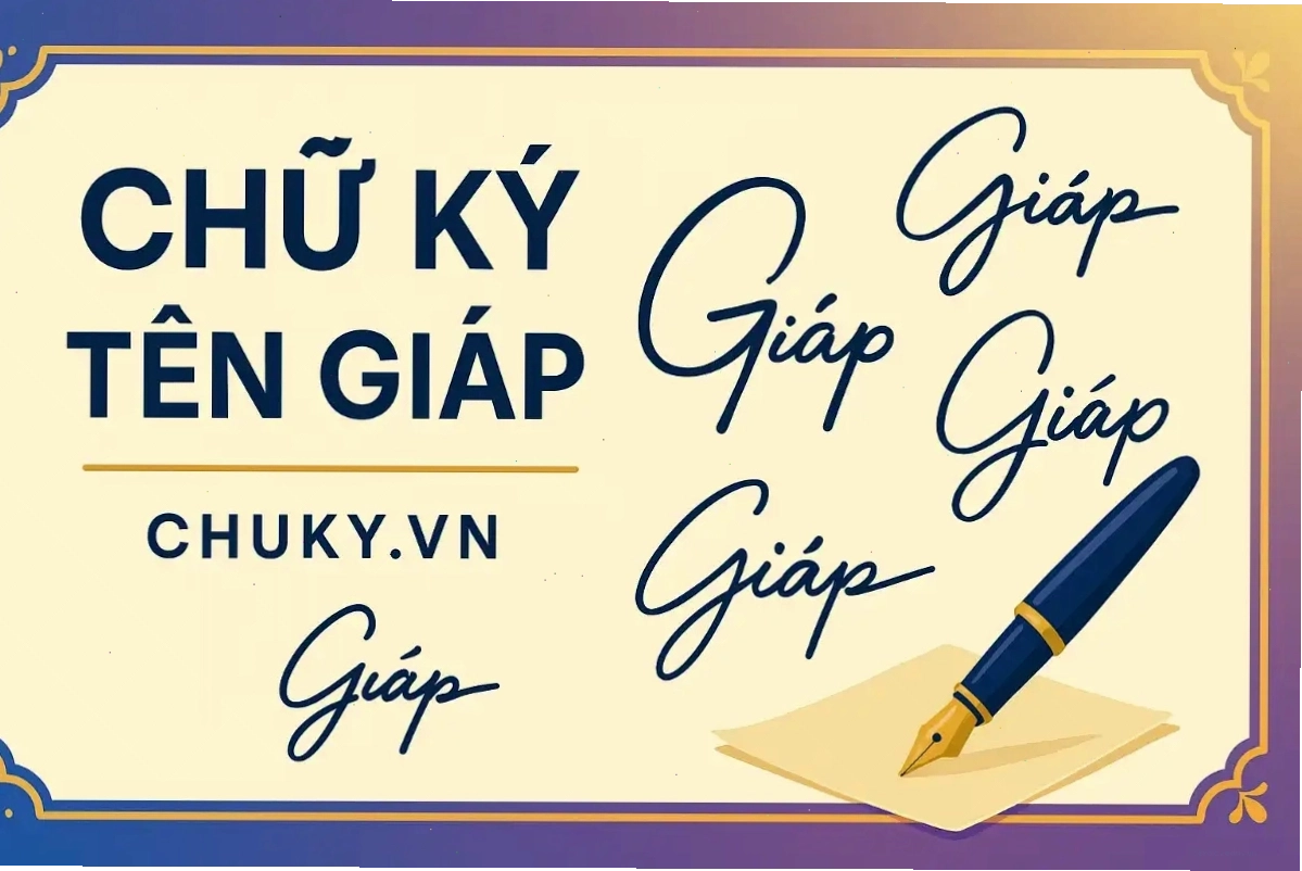 Mẫu avatar chữ M tên Giáp với nét chữ mạnh mẽ