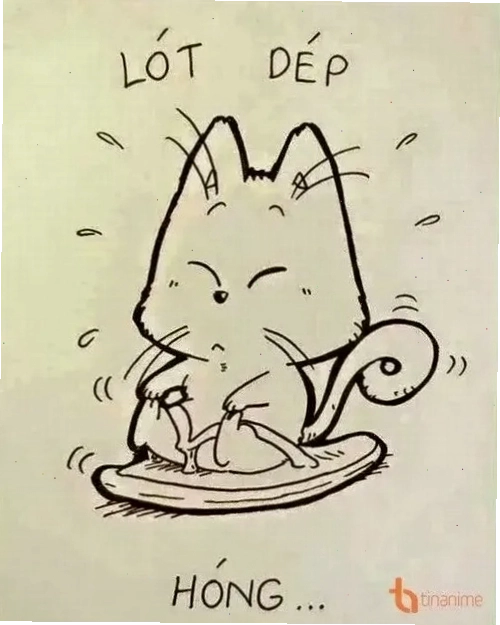 Meme biểu cảm lót dép hài hước thể hiện sự chờ đợi tin tức