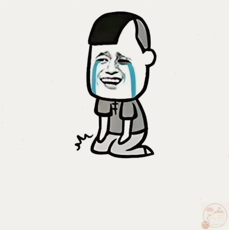 Meme cầu xin với biểu cảm đáng thương