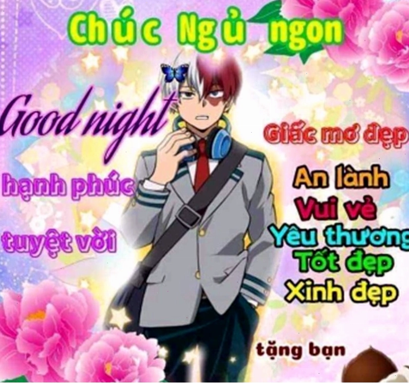 Meme chúc ngủ ngon với nhân vật hoạt hình đang ngáp dài