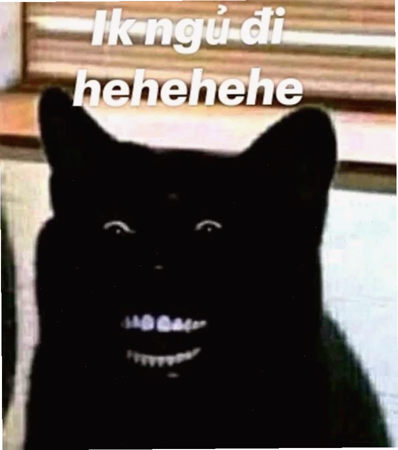 Meme chúc ngủ ngon với thông điệp hài hước về giấc ngủ