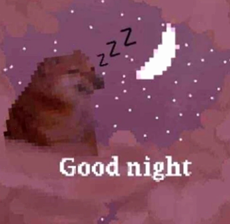Meme dễ thương của chú chó ngáp dài