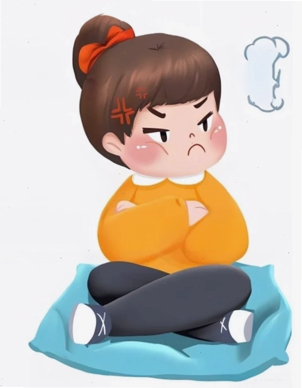 Meme dỗi cute với nụ cười méo xệch
