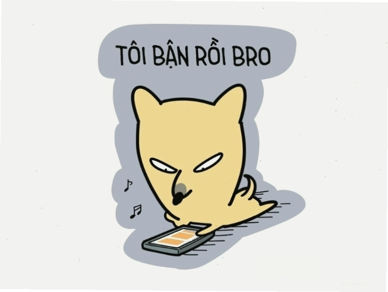 Meme nhăn mặt "tôi bận rồi bro"