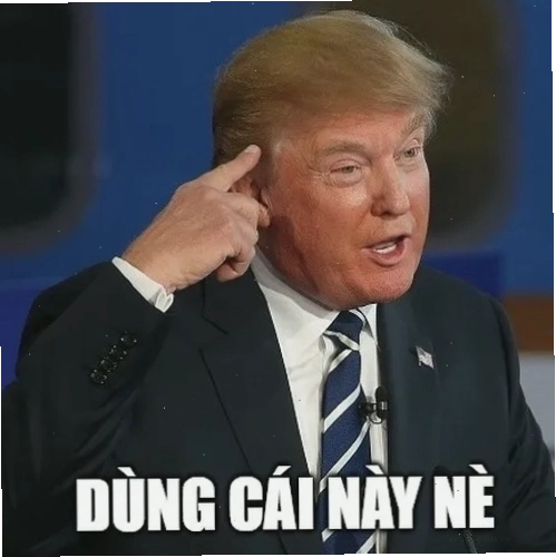 Meme troll dùng cái não nè, thể hiện sự hài hước với từ khóa meme mất não
