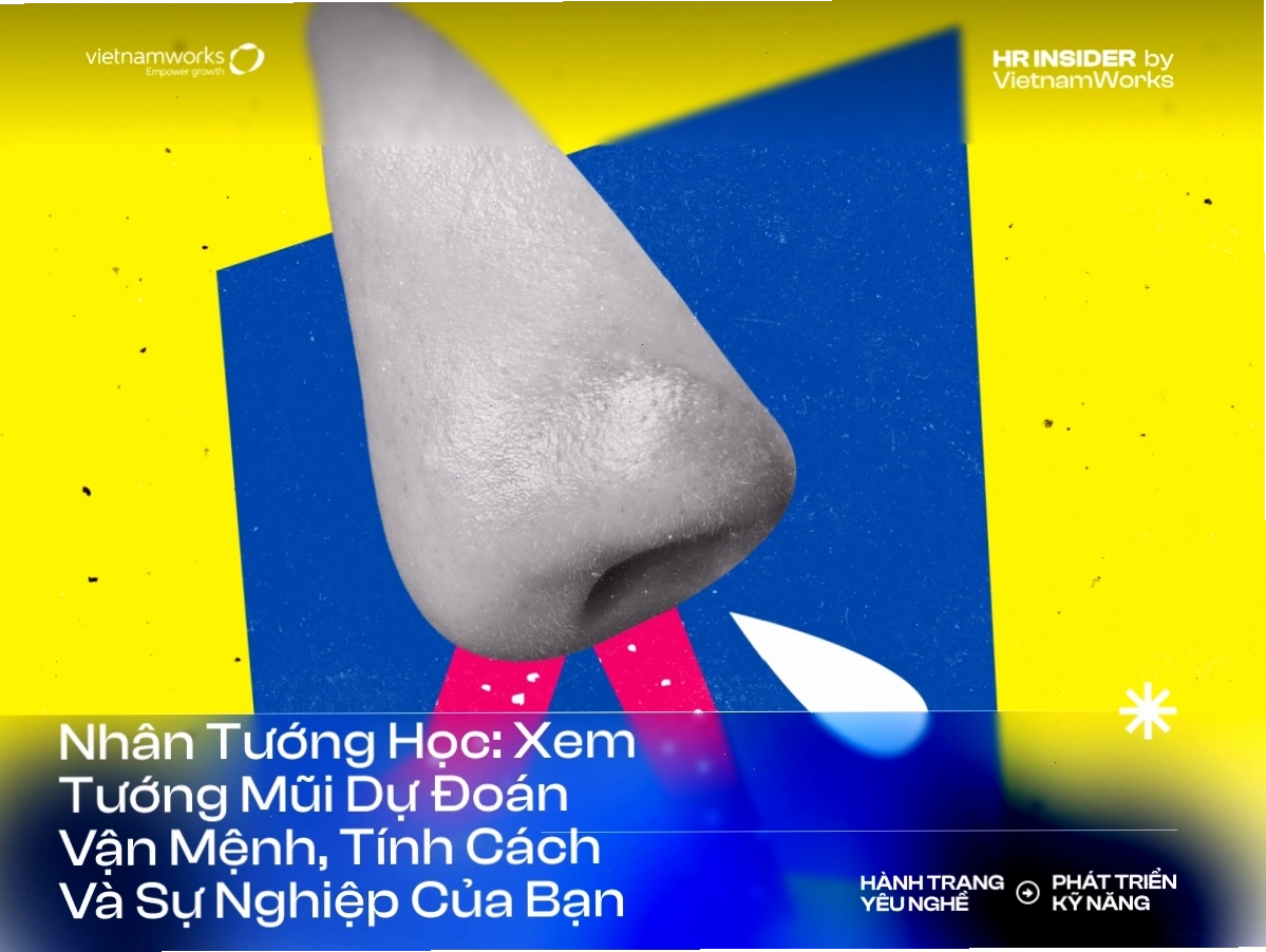Minh họa các dáng mũi khác nhau và ý nghĩa tương ứng