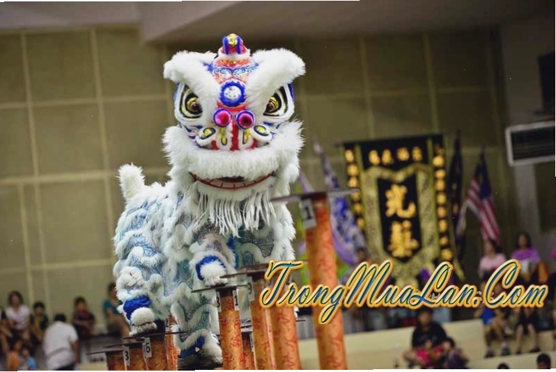 Múa lân đẹp mắt và ấn tượng