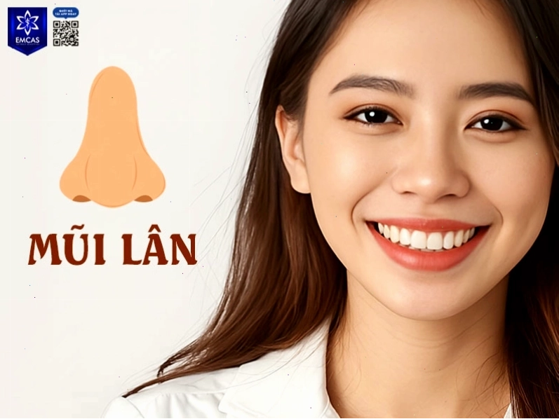 Mũi lân to tròn đầy đặn biểu tượng tài lộc