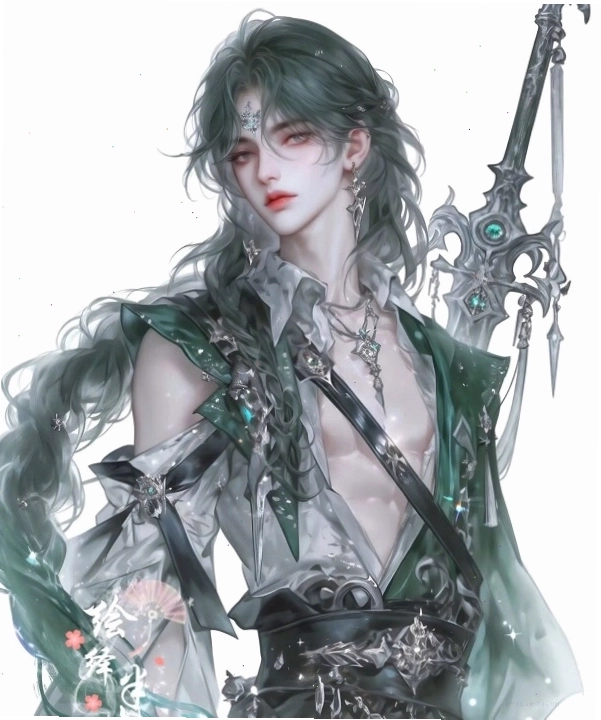 Mỹ nam cổ trang anime với ánh mắt buồn và câu chuyện đầy cảm xúc