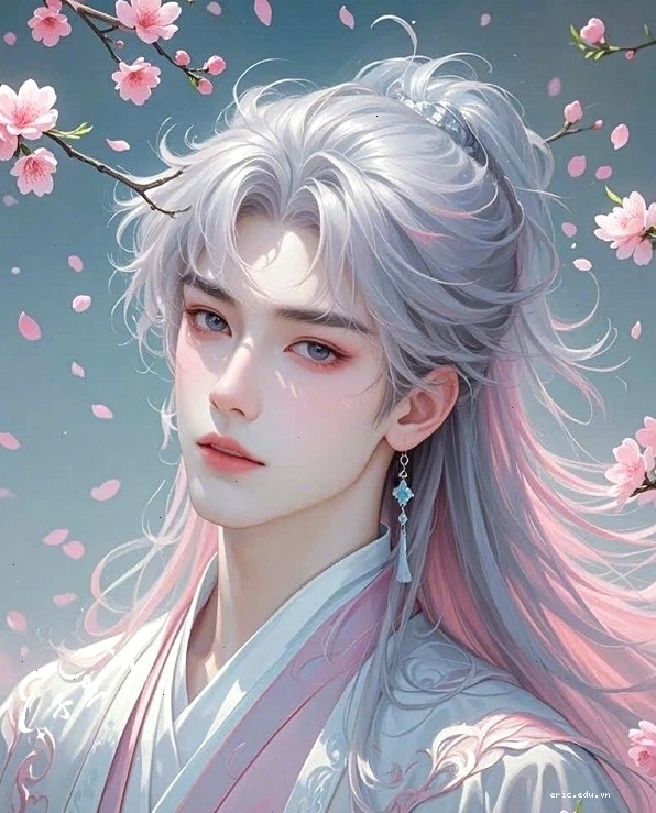 Mỹ nam cổ trang anime với phong cách lãng tử, phong trần
