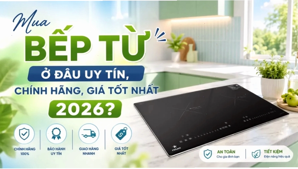 Nên mua bếp từ ở đâu uy tín và chính hãng