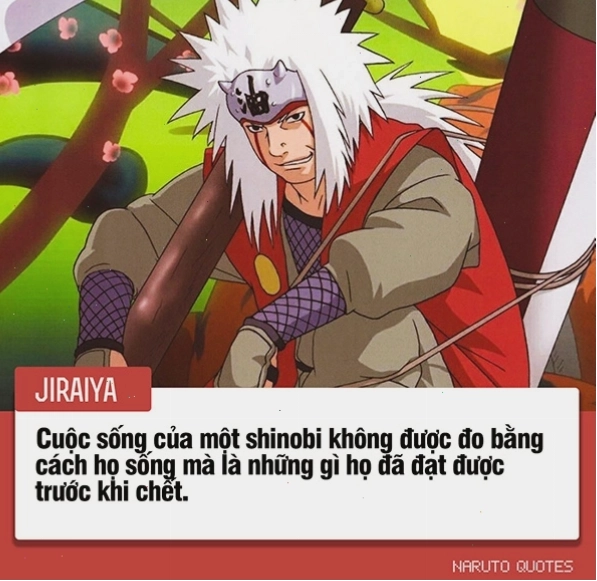 Nhân vật anime Jiraiya trong bộ truyện Naruto
