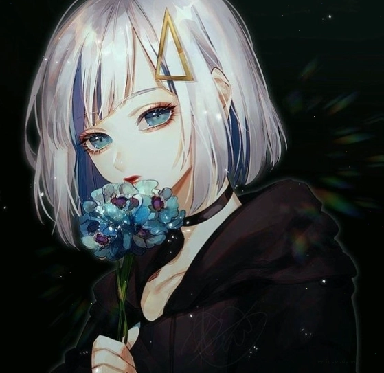 Nhân vật anime nam chiến binh với trang phục độc đáo