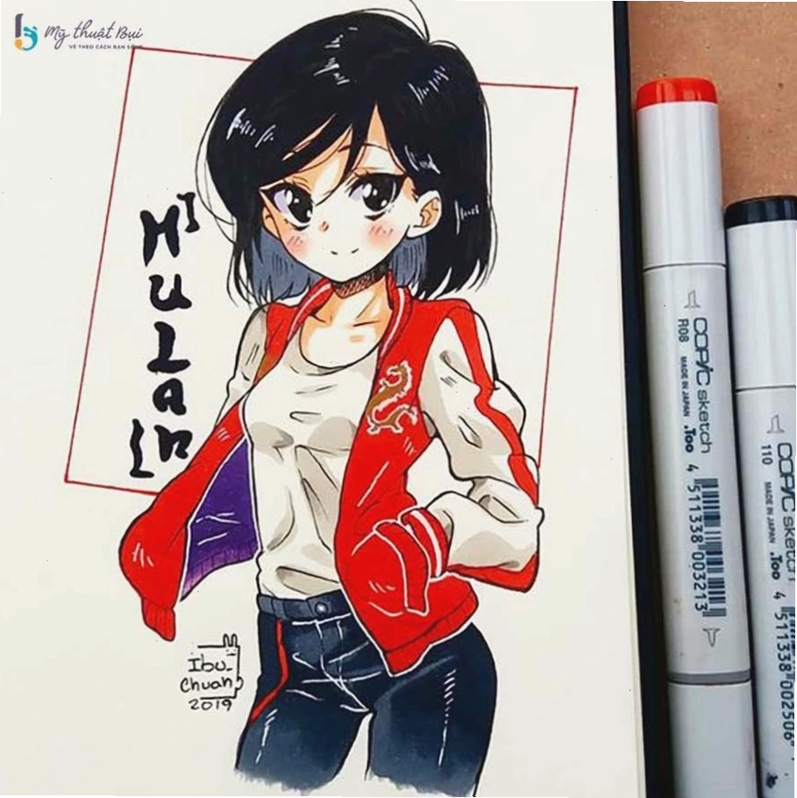 Nhân vật anime với thiết kế ấn tượng
