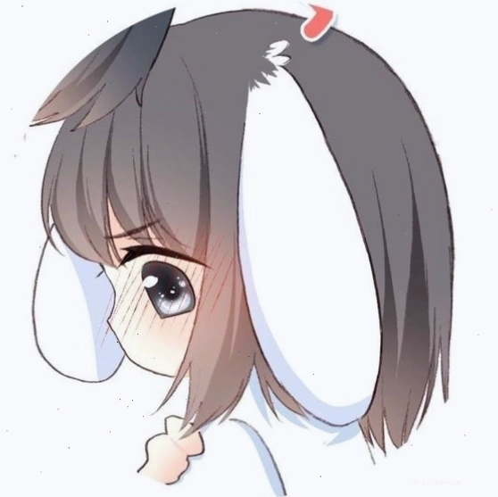 Nhân vật Chibi nữ với trang phục ấn tượng và biểu cảm tinh nghịch