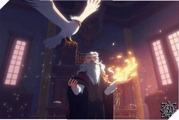 Nhân vật Severus Snape phiên bản anime