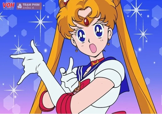 Nhân vật Usagi Tsukino trong bộ anime Sailor Moon