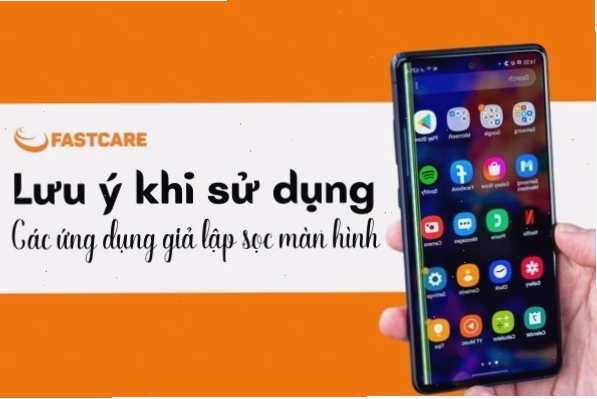 Những lưu ý quan trọng khi sử dụng ứng dụng giả lập sọc màn hình troll