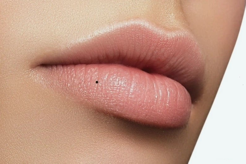 Nốt ruồi ở khóe môi phụ nữ có thể liên quan đến sự đào hoa và may mắn về ẩm thực