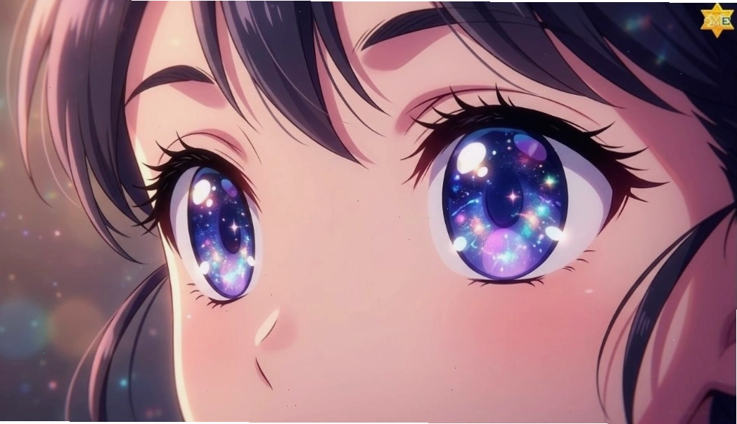 Phác thảo khung mắt anime