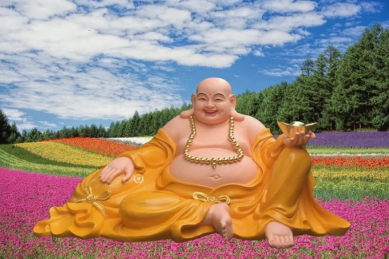 Phật Di Lặc với nụ cười viên mãn