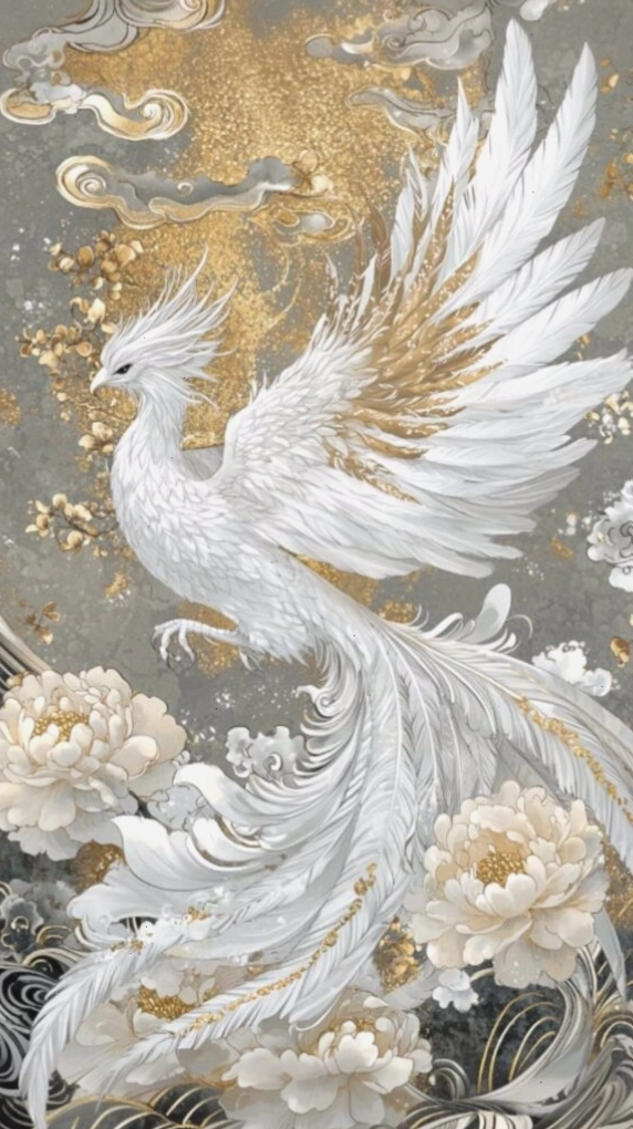 Phượng hoàng ngọc trắng thuần khiết