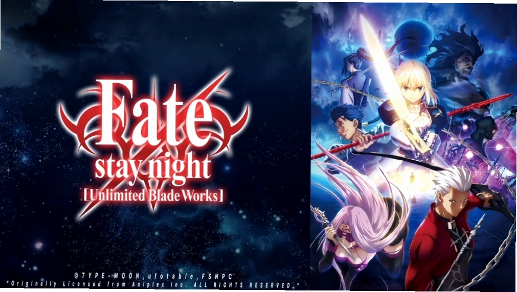 Saber và Archer đối đầu trong Fate Stay Night anime