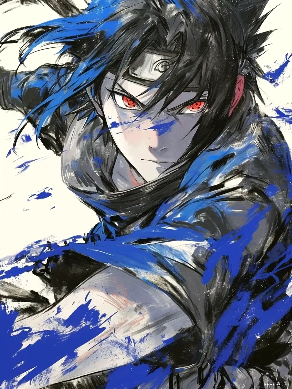 Sasuke nhìn xa xăm