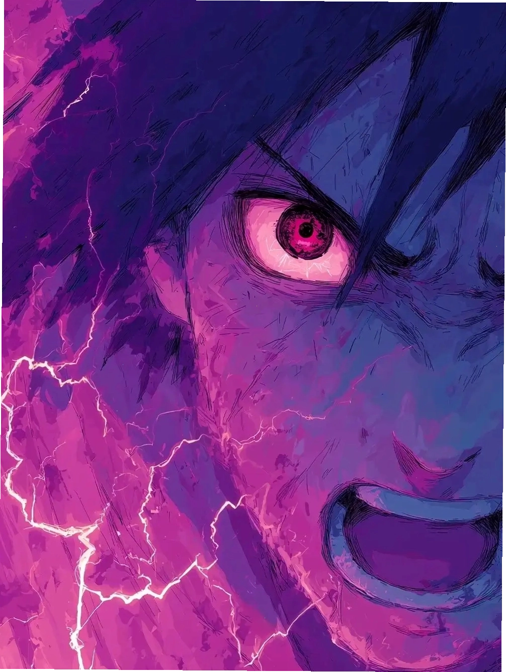 Sasuke trong trang phục ninja truyền thống