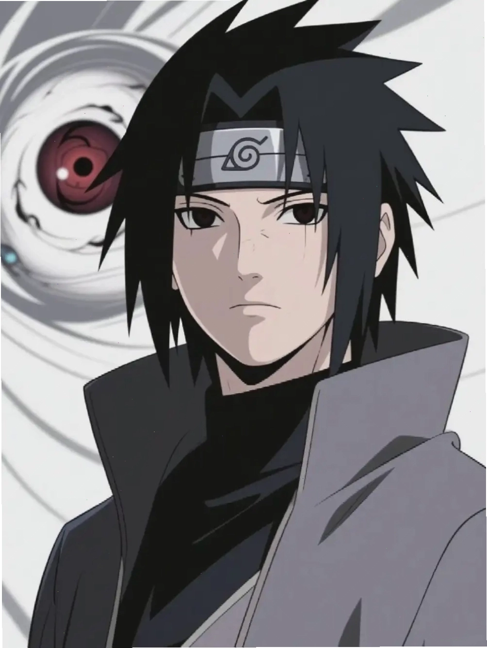 Sasuke trong tư thế sẵn sàng chiến đấu