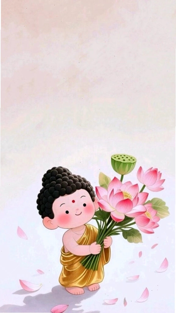 Sen hồng biểu tượng thiện lành 3D