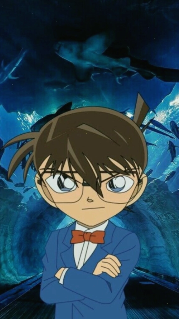 Shinichi Kudo suy luận trong khung cảnh bí ẩn