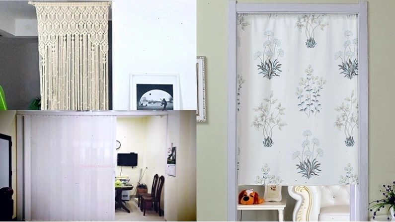 Sử dụng rèm để hóa giải lỗi cửa chính thông cửa sau