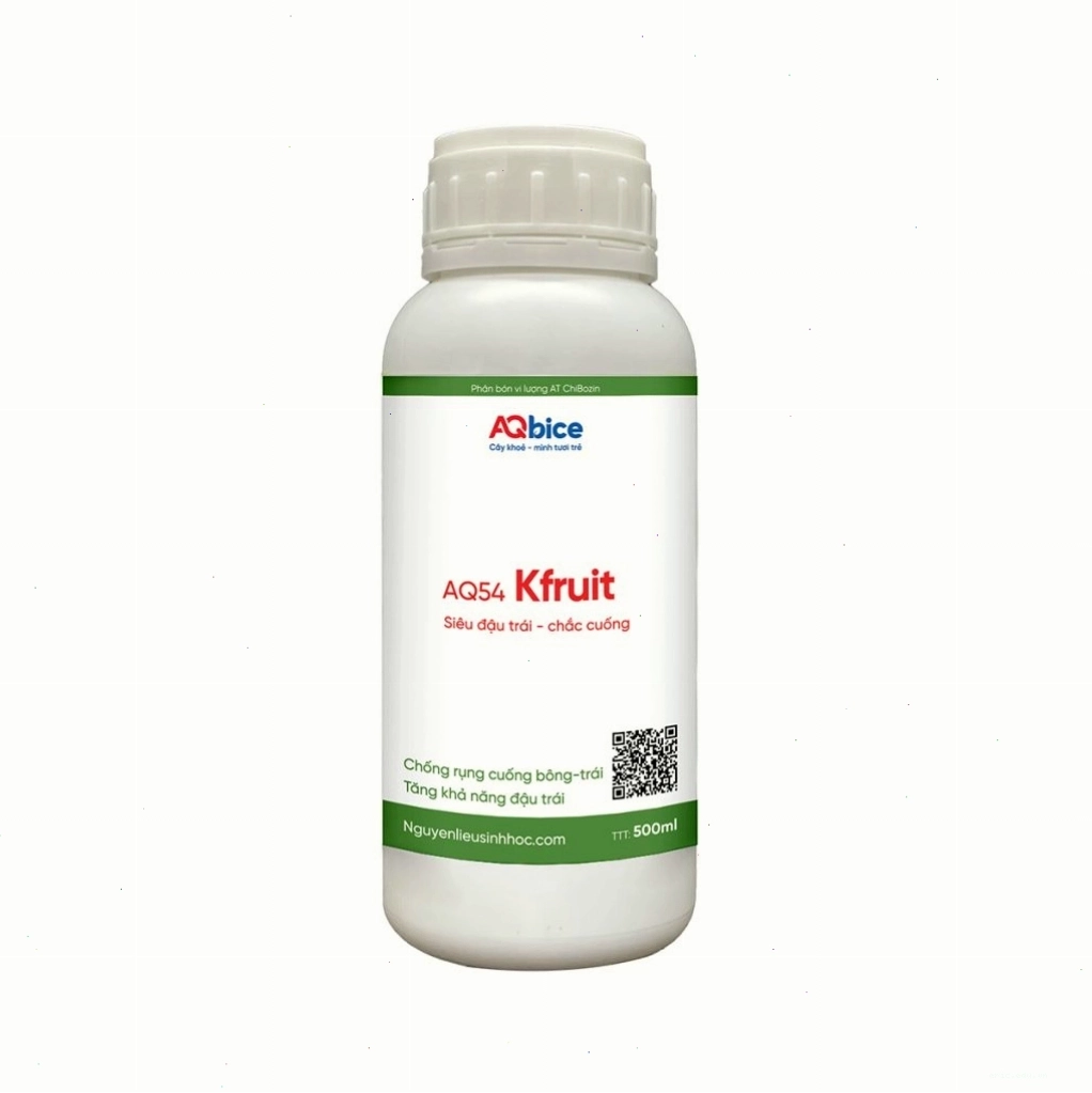 Thuốc siêu ra hoa đậu trái AQ54 Kfruit giúp trái to và chắc hạt