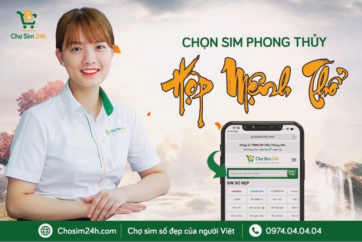 Tiêu chí chọn sim hợp mệnh thổ dựa trên màu sắc và con số