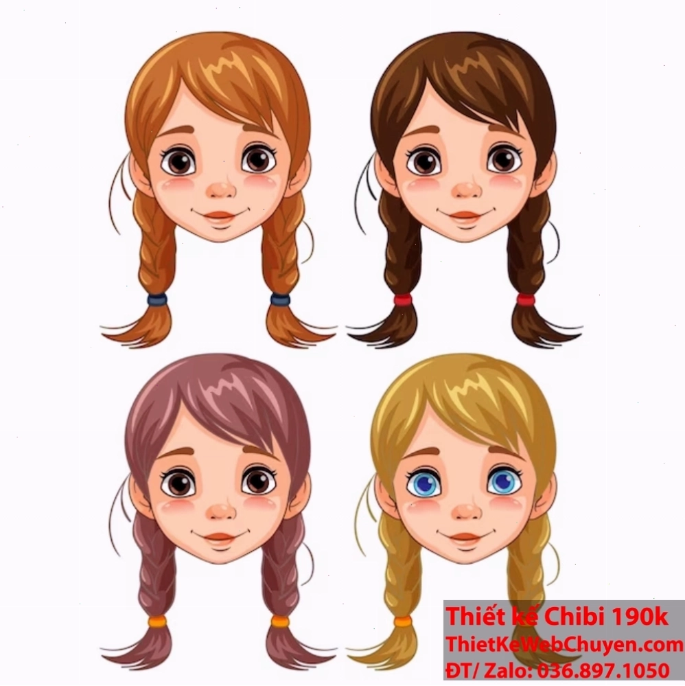 Tóc chibi: Sự lựa chọn của những người yêu thích phong cách dễ thương và độc đáo