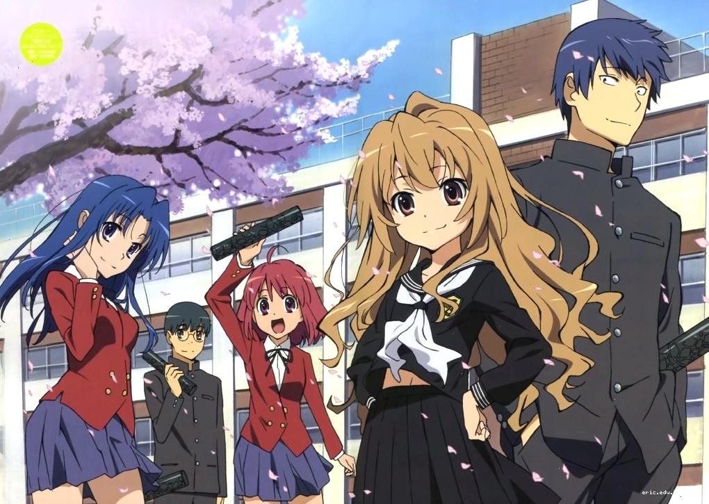Toradora! - Anime học đường hài hước và lãng mạn