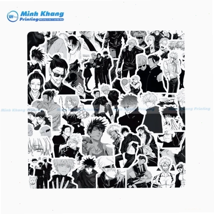 Trang trí laptop bằng sticker anime