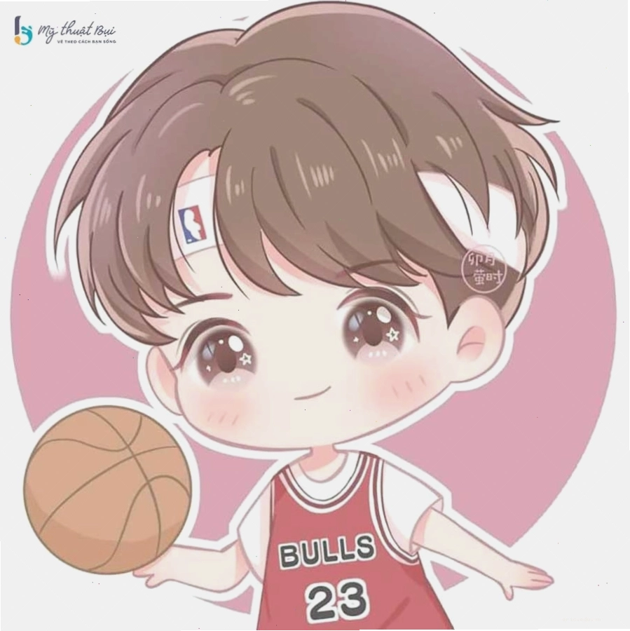 Tranh vẽ chibi nam dễ thương