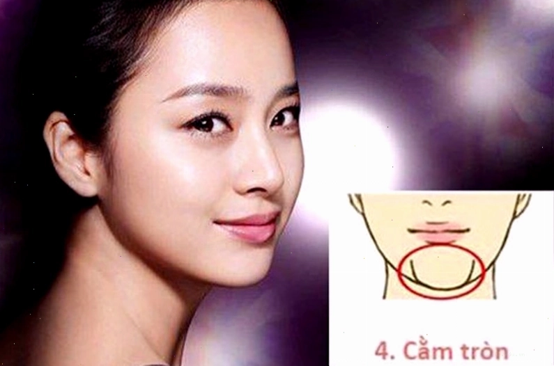Tướng cằm tròn đầy phúc hậu của phụ nữ, mang lại cuộc sống sung túc