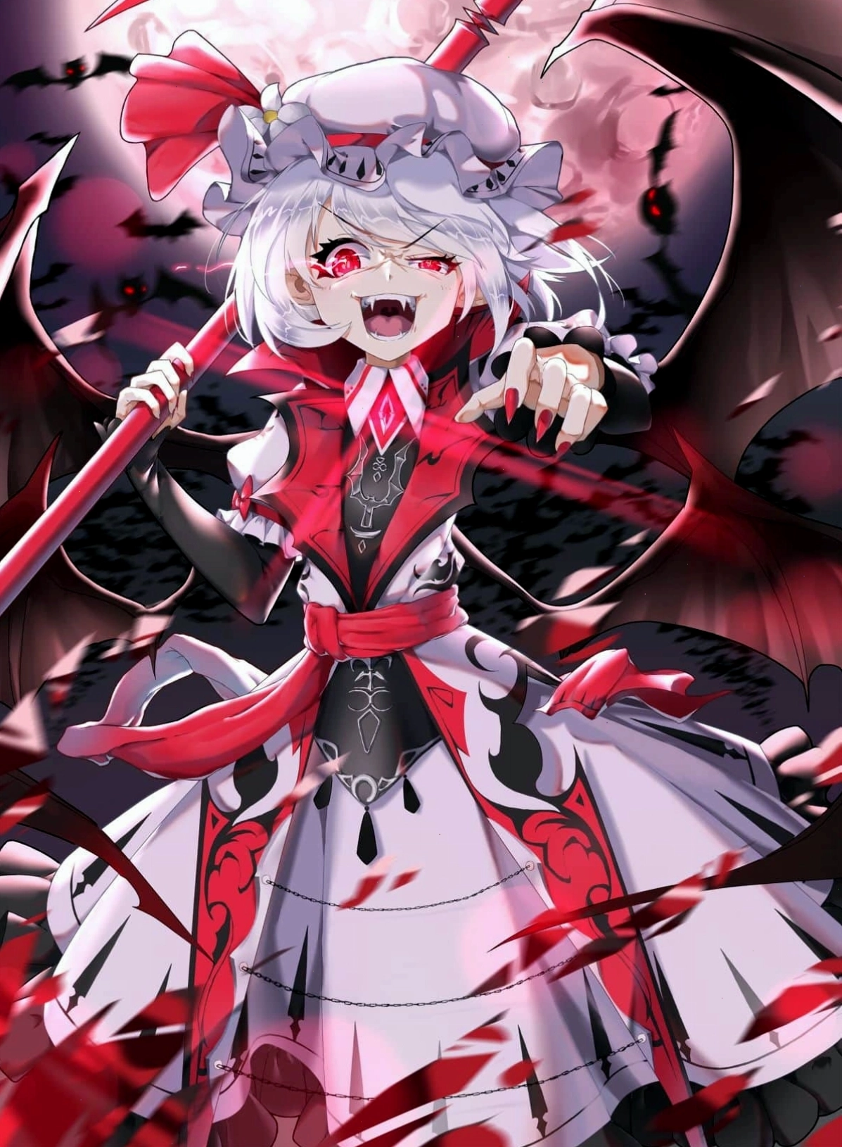 Tuyển chọn hình ảnh avatar ác quỷ nữ anime đáng sợ