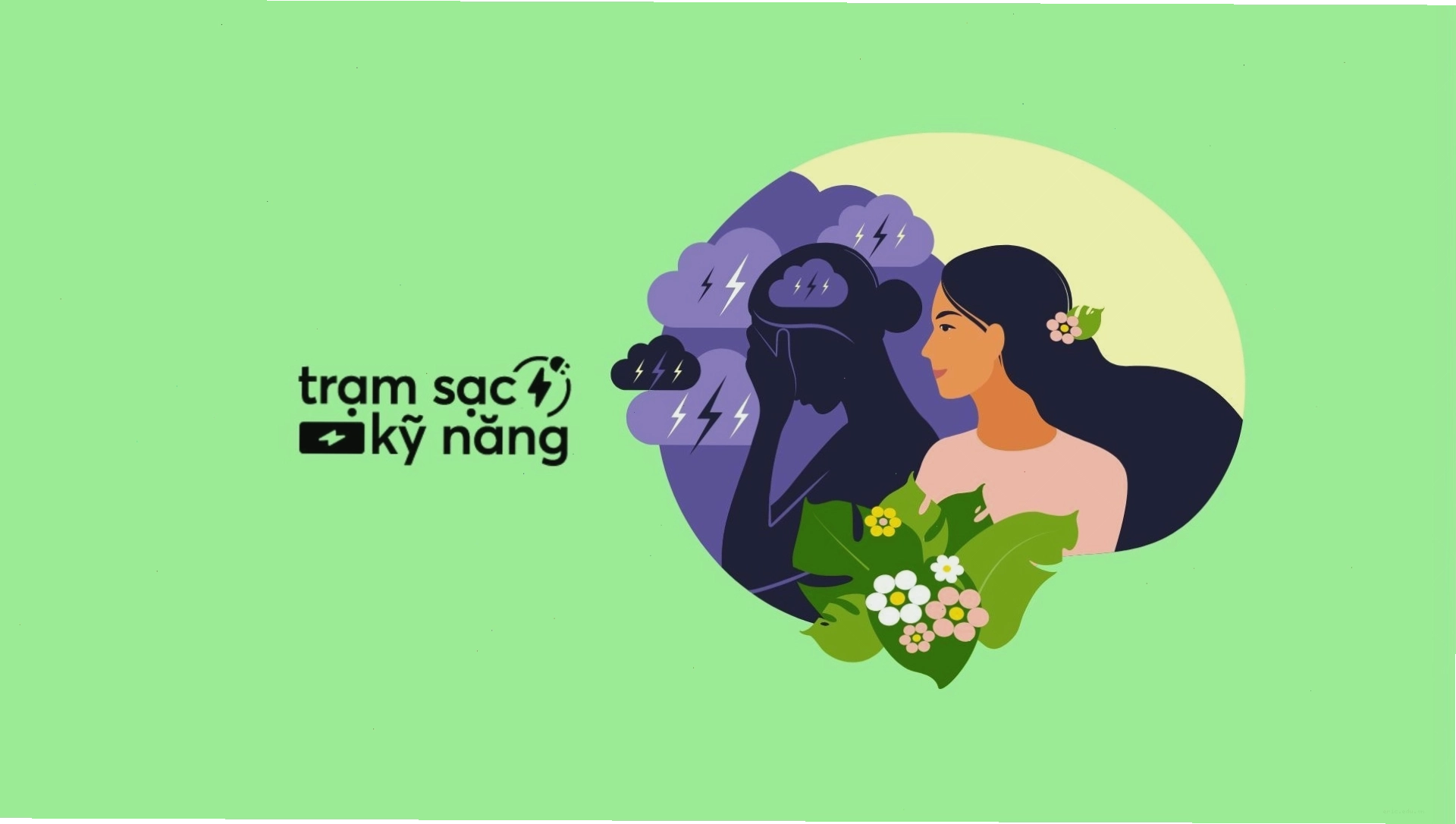 Văn phòng làm việc với cây xanh và ánh sáng tự nhiên